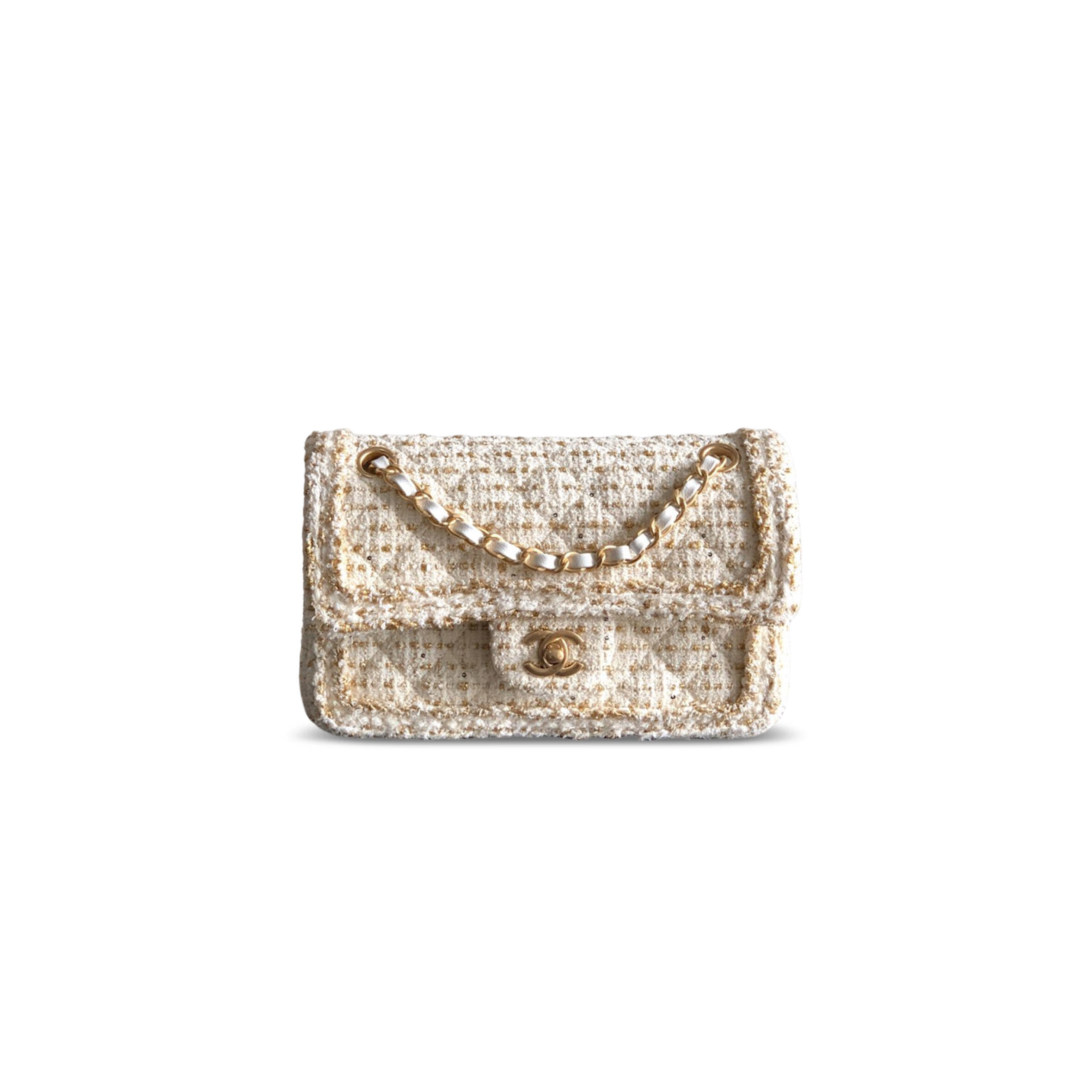 CHANEL SMALL CLASSIC 11.12 HANDBAG (23*14*6.5cm)